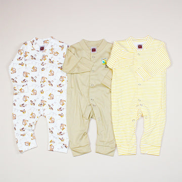 CARTER'S BLUEFLY 3 PIECE SLEEPSUIT