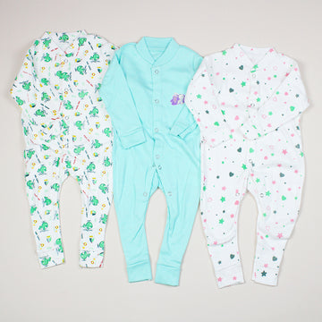 CARTER'S BLUEFLY 3 PIECE SLEEPSUIT