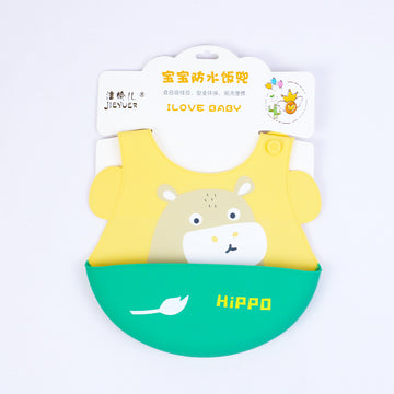 SOFT SILICONE BABY POCKET BIB