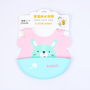 SOFT SILICONE BABY POCKET BIB