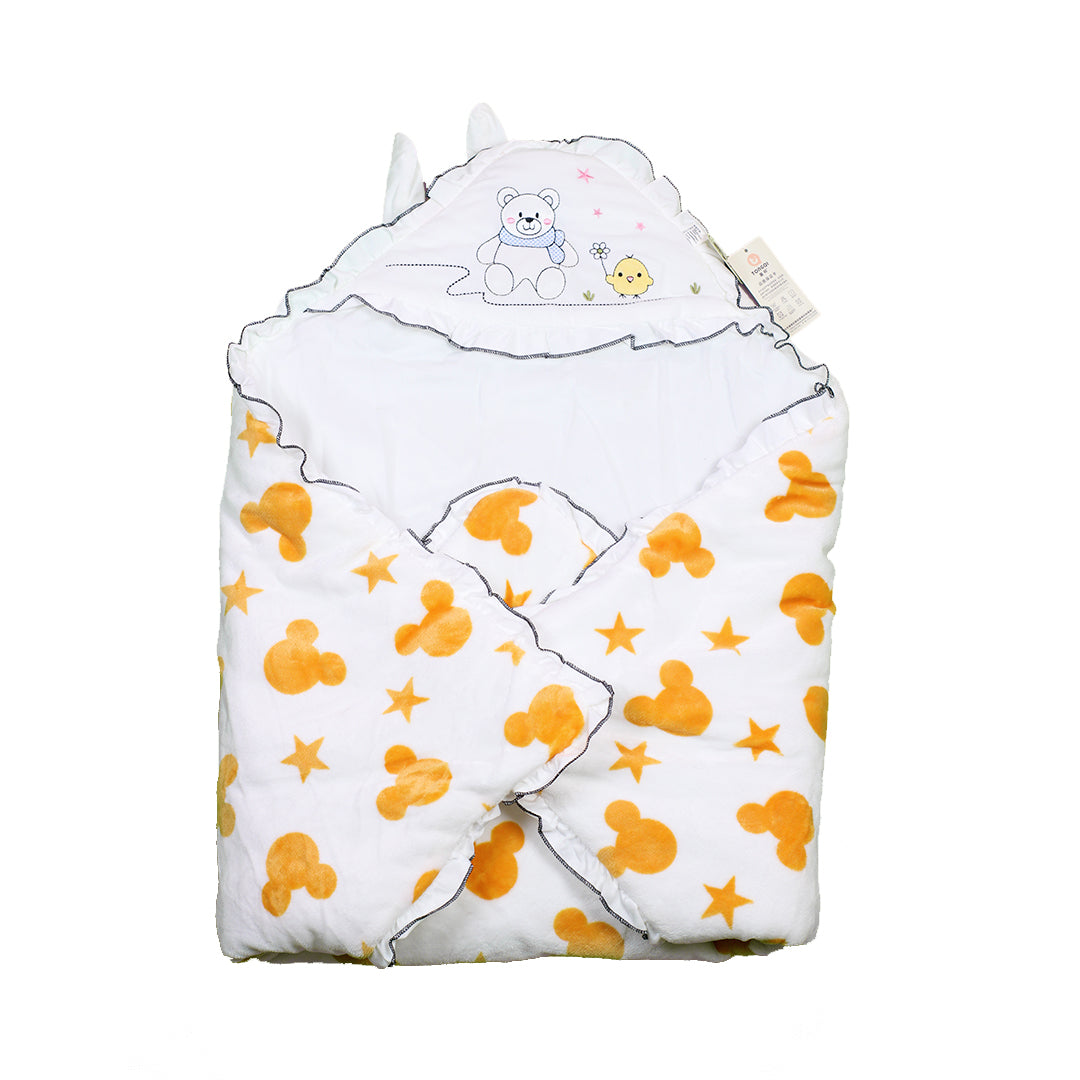 BABY HOODED BLANKET