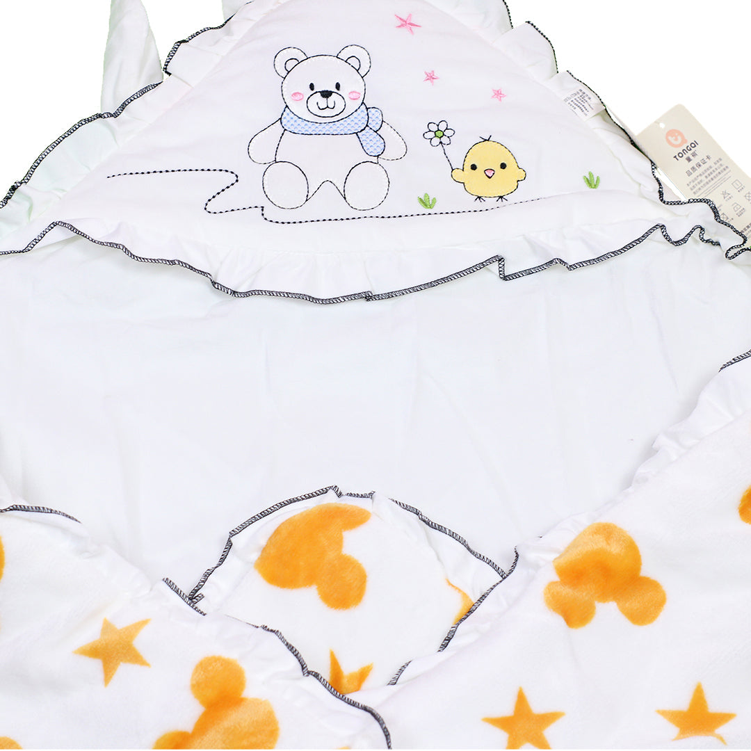 BABY HOODED BLANKET