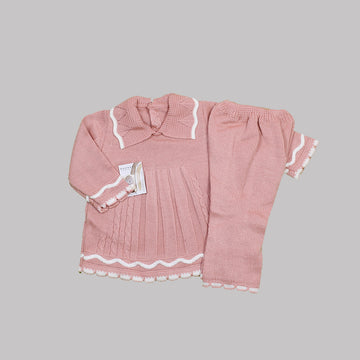 IMPORTED WOOLEN FROCK SET