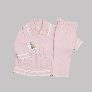 IMPORTED WOOLEN FROCK SET