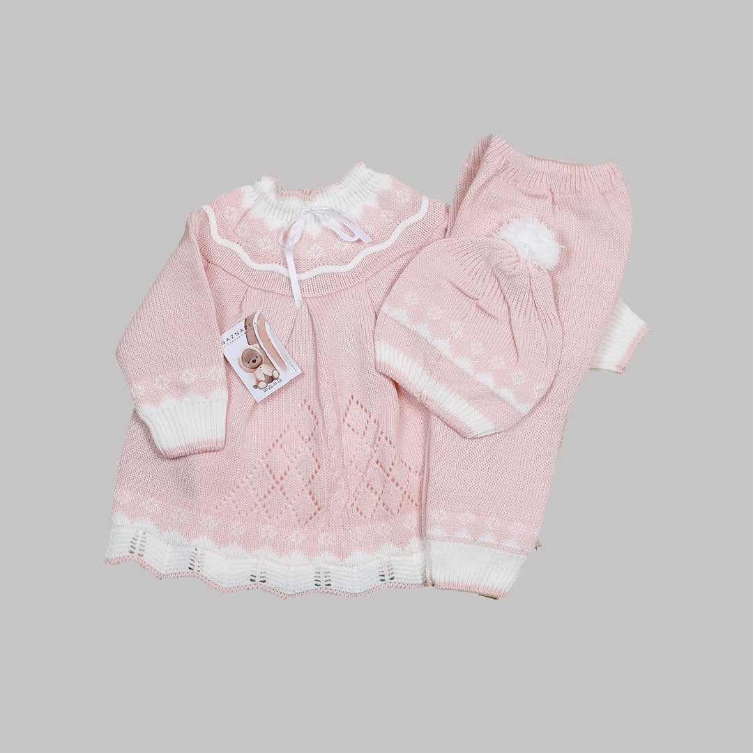 IMPORTED WOOLEN FROCK SET