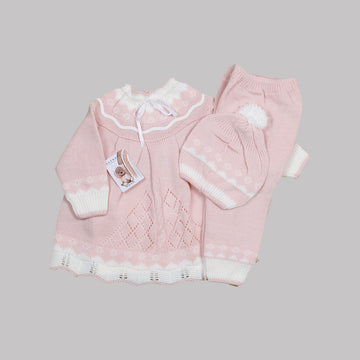 IMPORTED WOOLEN FROCK SET