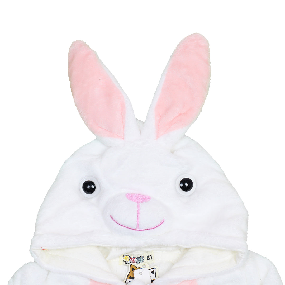 Soft Plush Bunny Character Baby Romper