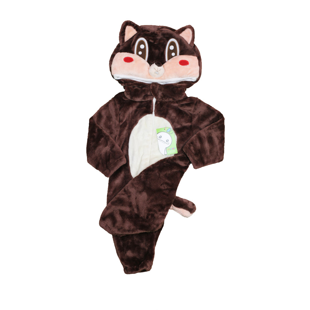 SOFT PLUSH SQUIRREL CHARACTER  BABY ROMPER
