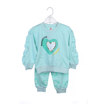 Baby Girl Heart Suit