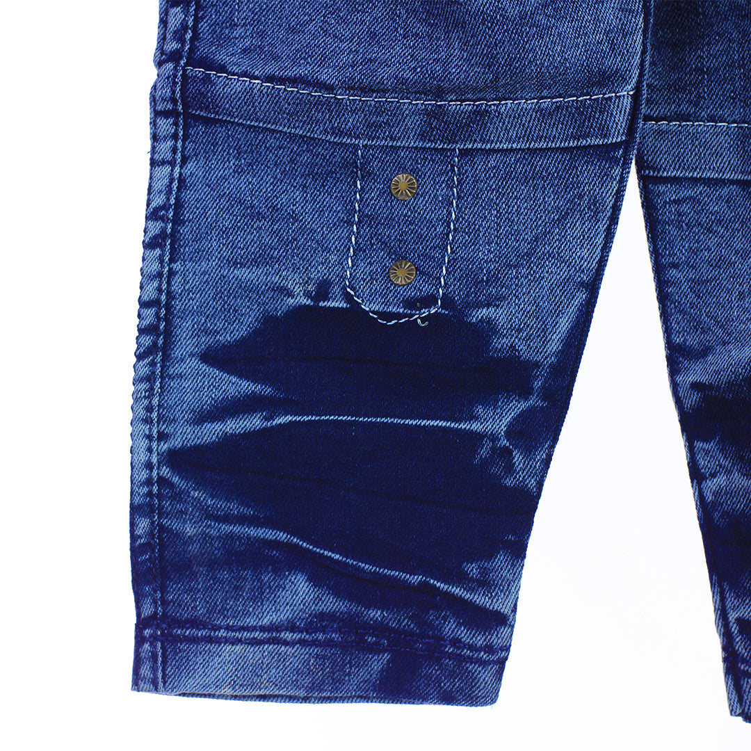 2-Piece Boy Polo Shirt & Denim Pants Set