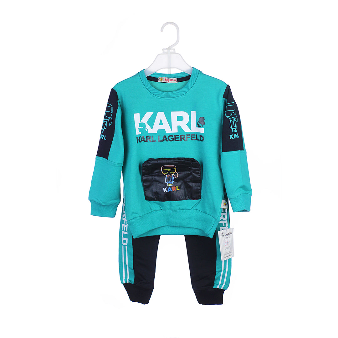 Boys' Crewneck Sweatshirt & Jogger Set